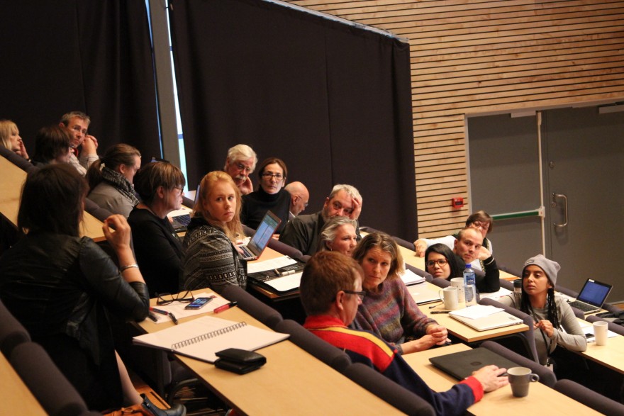 Deltagere på Inclusive Journalism seminaret på Samisk høgskole