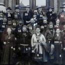 Bilde av gammel bilde deltakere i Trondheim 1917.
