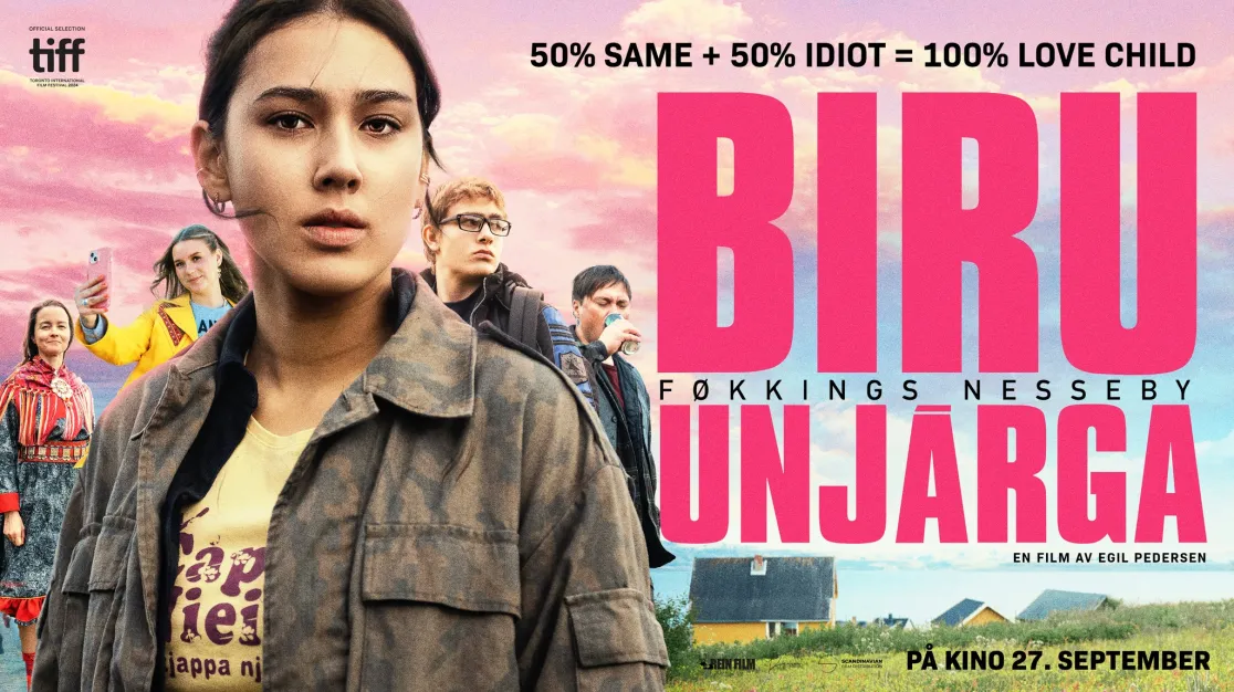 Biru unjárga liggende poster