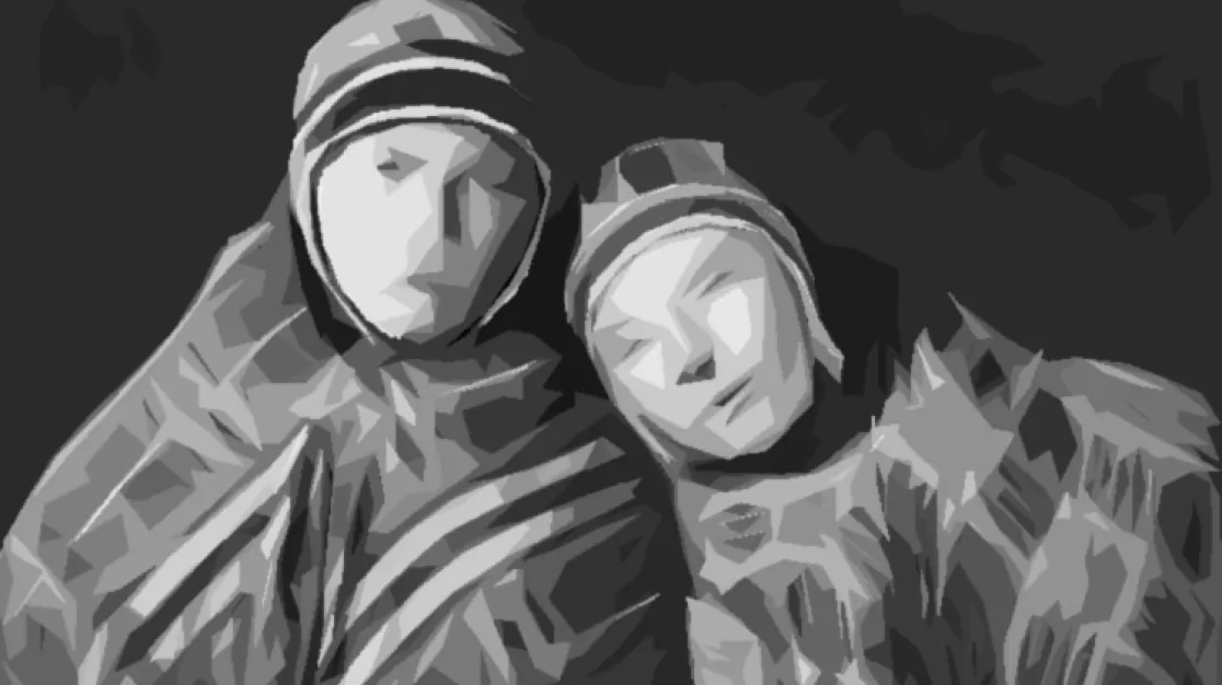 Stilisert bilde av sophus_tromholt sitt originale fotografi