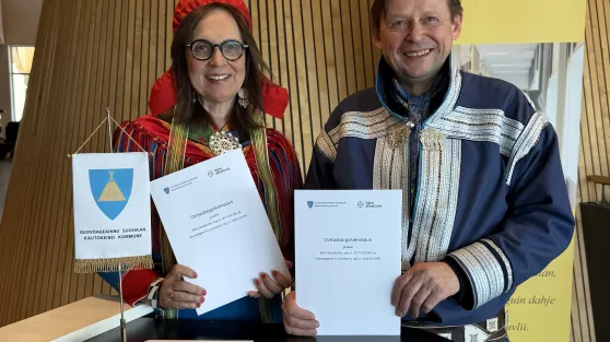 Liv Inger Somby ja Anders S. Buljo