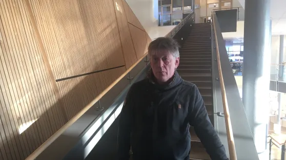 Bilde av prof. Nils Dannemark. Mars 2018.