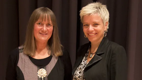 Bilde av Torunn Pettersen og Magritt Brustad.