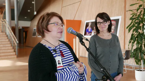 Bilde av Pigga Keskitalo og Seija Risten Somby