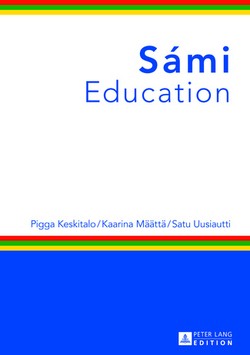 Cover Sámi Education by Pigga Keskitalo, Kaarina Määttä and Satu Uusiautti.