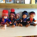 Bilde av samiske dukker