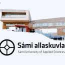 illustrasjonsbilde av Diehtosiida med samisk høgskole logo