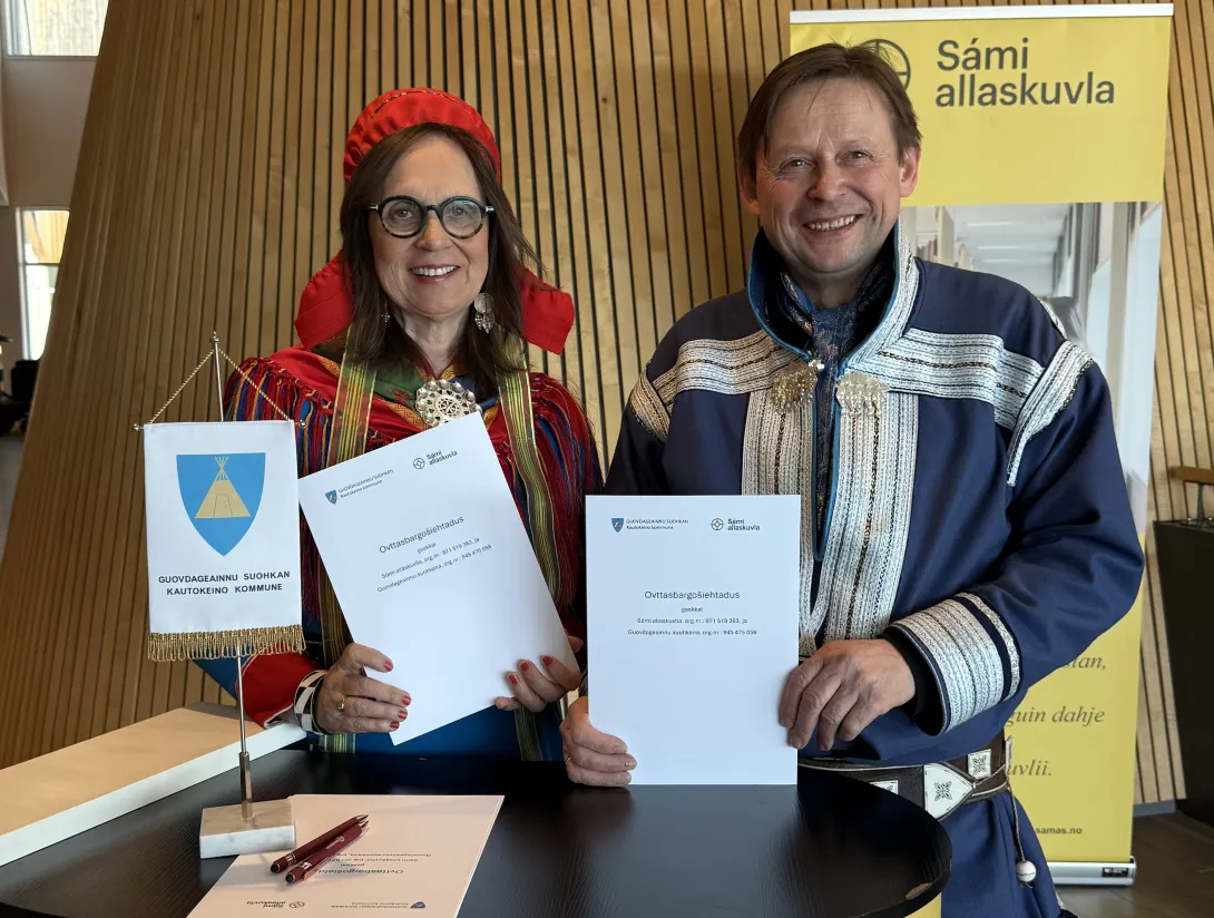 Liv Inger Somby ja Anders S. Buljo