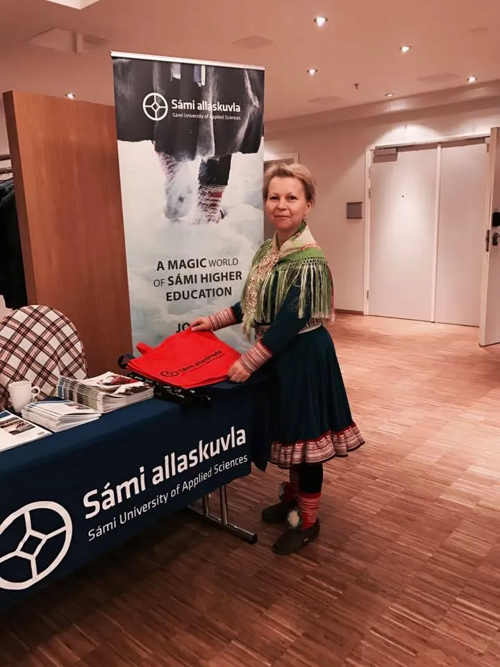 Bilde av Inger Anne Siri Triumf på Sami Parliamentarian Councils' Youth Conference 2017